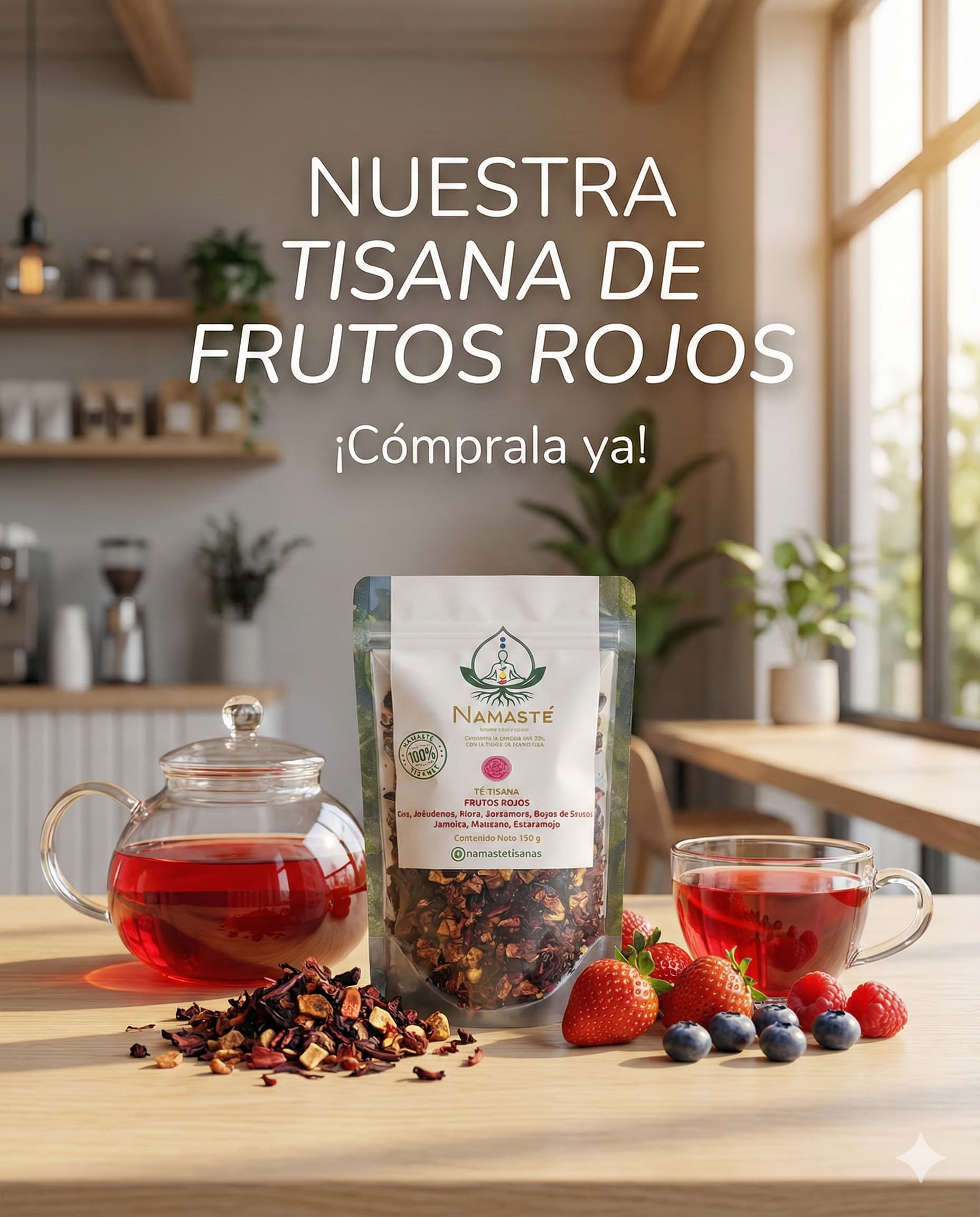 TISANA FRUTOS ROJOS imagen